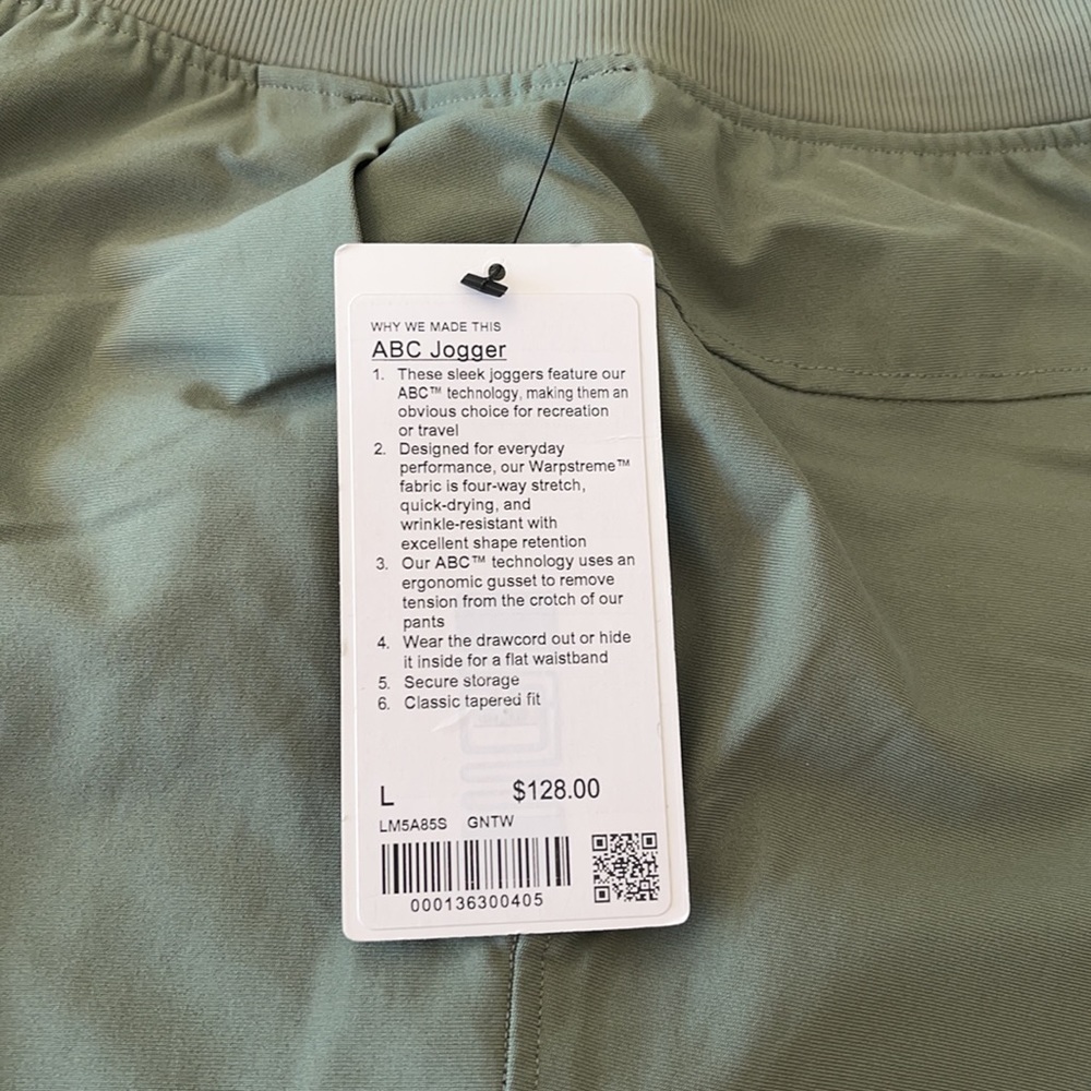 ABC Jogger
Warpstreme (ColourGreen Twill) - Picture 6 of 8
